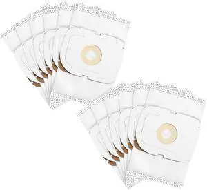 12 Pack Vacuum Cleaner Bags Compatible with Aerus Lux Guardian Platinum Canister Vacuum Cleaner Style P HEPA Vacuum Bags Replacement Vacuum Filter Bags