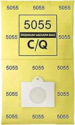12 Style C/Q 5055 Micro Filtration Bags. Compatible with Kenmore Elite Intuition Progressive 200 400 600 700 800 Series Canister Vacuum Cleaners. Replaces Part #s 50104 53292 50557 50558 53291