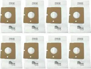 51195 Type M Style Vacuum Bags Replacement for Kenmore Fits for Kenmore Canister Vacuums 20-51195 2051195 21495 609323 21195 8-Pack