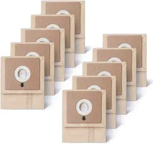 Replacement Dust Bags for Bissell Zing and PowerForce Bagged Canister 4122 4122D 1668 1668C 1668W 2154A 2154C 2154W and 1608 Series Replace Parts 2138425 (Pack of 10)