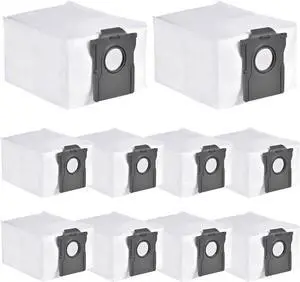 Vacuum Dust Bags Compatible with Dreame X40 Ultra/ L10s Pro Ultra/ X30 Ultra/Mova E30 Ultra/ L40 Ultra/ L10s Ultra Gen 2 Robot Replacement Canister Vacuum Bags