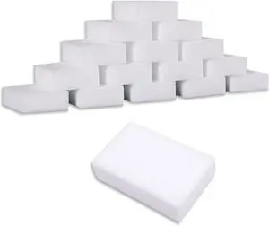 Magic Sponges Cleaning Eraser 50 Pack Melamine Sponge Foam Pads Multi-Functional Household Cleaning Kitchen Dish Sponge for Furniture Bathroom Bathtub Sink Floor Baseboard Wall Cleaner