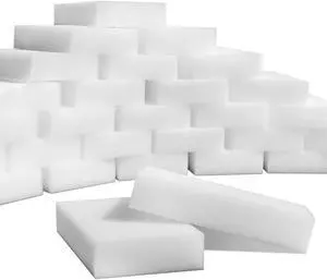 100 Pack Magic Cleaning Sponges Eraser Multi-Functional Premium Melamine Sponge Foam Cleaning Pads Dish Household Cleaning Sponge for Kitchen Furniture Bathroom(Universal Cleaner)