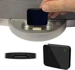 30 Pin Bluetooth Adapter Wireless 30Pin Stereo Audio Adapter Bluetooth 5.0 Music Receiver for  Sounddock II 2 10 Lifestyle V35 135 Digital Music System Home Entertainment Speakers