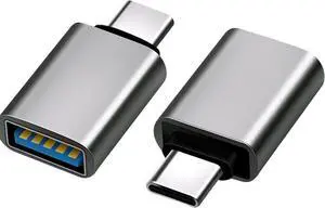 USB C to USB Adapter 3.1 Gen 2 10Gbps USB to USB C Adapter USB-C Male to USB 3.0 A Female USB 3.2 Type C OTG Converter for MacBook pro Laptop PC iMac iPad air