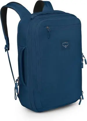 Aoede 25L Commuter Briefcase Backpack Antique Blue