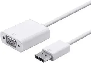 DisplayPort 1.2a to VGA Active Adapter White (112789)