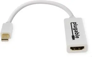 Mini DisplayPort (Thunderbolt 2) to HDMI Adapter - Driverless (Supports Mac Windows Linux and 4K Displays up to 3840x2160@30Hz Passive)