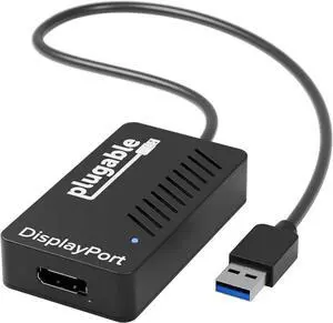 USB 3.0 to DisplayPort 4K DisplayLink Video Graphics Adapter for Multiple Monitors up to 3840x2160 Supports Windows Mac and ChromeOS
