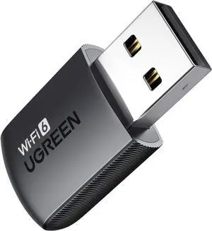 WiFi Adapter for Desktop PC AX900 USB WiFi 6 Adapter with 5GHz/2.4GHz Dual Band Built-in Driver for Windows 10/11
