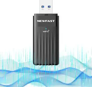 WiFi 6 USB Adapter for Desktop PC U351 AX3000 Wireless Network Adapter Dual Band USB 3.0 WiFi Dongle Support MU-MIMO Beamforming WPA3 Compatible with Windows 10/11 Portable Design
