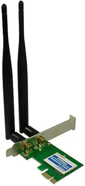 XM-WN3800D 2.4GHz 300Mbps PCI-E Wireless PCI Express (PCIe) Card/WiFi Adapter for Desktop PC