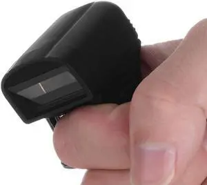 2D CMOS Bluetooth Mini size Wireless finger barcode scanner wareable Ring Barcode reader with memory portable QR code reader