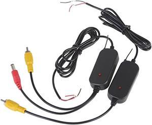 2.4G Wireless Video Transmitter & Receiver for 12V Car Rear Backup View Camera