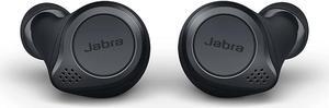 Jabra Elite Active 75t True Wireless Earbuds with Wireless Charging Enabled Case, Gray
