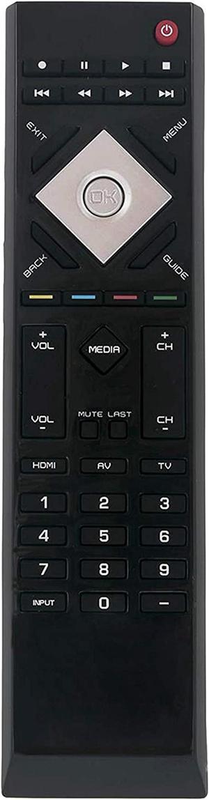 AULCMEET New VR15 Remote Control Replacement Compatible with VIZIO TV E550VL E470VLE E421VO E420VO E370VL E470VLE E421VL E551VL E470VL E550VL E470VLE E421VO E370VL E371VL E320VP E320VL E421VL E551VL