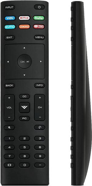 AULCMEET Remote Control XRT136 fit for VIZIO SmartCast TV D32f-F1 D43f-F1 D43f-F1 D50f-F1 E43-E50 E2-E1 E50x-E1 E55-E1 E55-E2 E60-E3 E65-E0 E65-E1 E65-E3 E70-E3 E75-E1 E75-E3 E80-E3 M50-E1 M55-E0