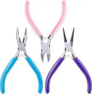 3 Pack Jewelry Pliers Set Tools for Jewelry Making and Repair 3 Pack Jewelry Pliers Set Tools for Jewelry Making and Repair