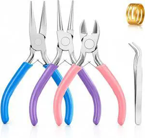 3 Pcs Pliers for Jewelry Making, Jewelry Pliers Set for Jewelry Repair 3 Pcs Pliers for Jewelry Making, Jewelry Pliers Set for Jewelry Repair