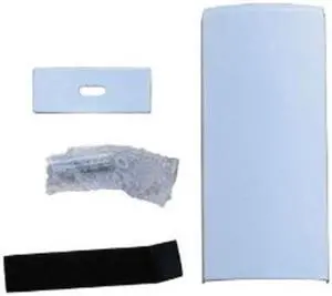 7" Flat Screen LED LCD Plasma TV Cable / Cord Cover White for Clean Install BMX