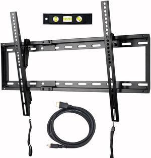 VideoSecu Tilt TV Wall Mount for Most 32 39 40 42 43 46 47 48 50 55 60 65 70 inch LCD LED Plasma HDTV 3D Flat Panel Screen Bracket 1JL