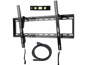 Sturga Slim TV Wall Mount Bracket – Fits 28-65 Inch Flat Screens – VESA Up To 400x400