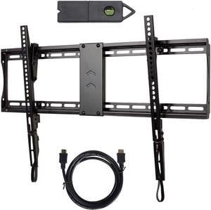 VideoSecu Heavy Duty Tilt Wall Mount for Most 32" to 85" TV LCD LED UHD 3D HDTV Flat Panel Screen Display Bracket with VESA 700x400mm with HDMI Cable BXM