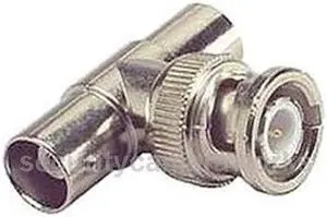 VideoSecu 20 pcs BNC Coupler T Splitter Adapter Male-Female-Female Connectors CCTV Surveillance c73