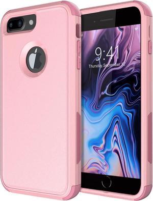 Apple iPhone 8 Plus Case, Slim Full-Body Stylish Protective Case with  Built-in Screen Protector for Apple iPhone 8 Plus - Purple Marble