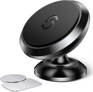 Syncwire Magnetic Car Phone Holder for Dashboard, Cell Phone Car Kits, 360° Adjustable Magnet Cell Phone Mount Compatible with iPhone, Samsung, LG, GPS, Mini Tablet and More