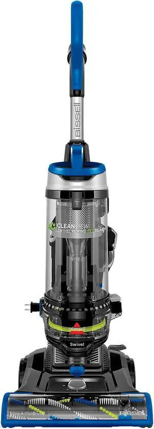 Bissell CleanView Swivel Rewind Pet Reach Vacuum Cleaner, with Quick Release Wand, Swivel Steering and Automatic Cord Rewind, 3197A (Color May Vary)