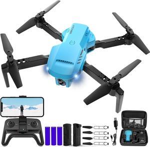 ATTOP Mini Drone for Kids with FPV Camera, Toys Gifts for Boys Girls with  Voice Control, 3D Flips, Altitude Hold, Headless Mode, One Key Start