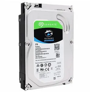 Seagate SkyHawk 2TB Surveillance Hard Drive 64MB Cache SATA 6.0Gb/s 3.5" Internal Hard Drive ST2000VX008