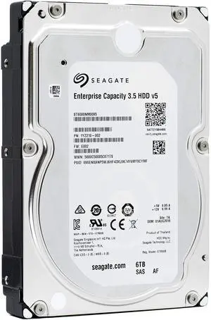 Seagate EXOS ST6000NM0095 6TB 7.2K 12G 256MB 3.5in SAS 1YZ210-004 Hard Drive