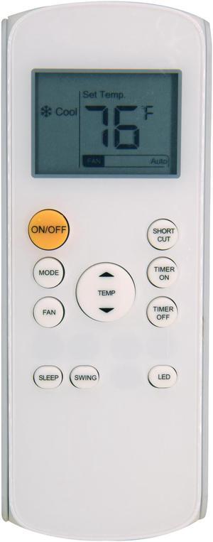 Replacement Remote Control for WHYNTER AC Air Conditioner Remote Control ARC-148MHP ARC-148MS ARC-126MDB ARC-126MD ARC-102CS