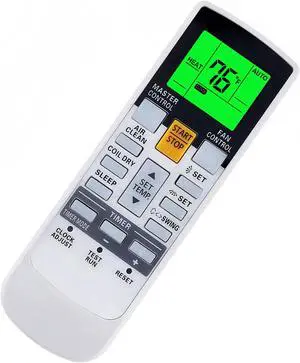 Replacement Remote Control for Fujitsu ASU24RLF ASU24CL1 ASU24CL ASU24RLQ ASU24RLCQ ASU24RLXS ASU9RLFW ASU9RMLQ Wall Mounted Type Room Inverter Air Conditioner