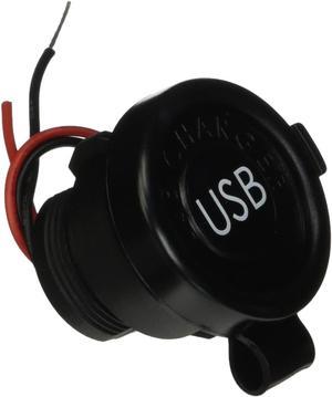 Diamond 61USBKIT1 USB Charger Port with LED Indicator Light , BLACK