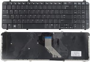 SUNMALL Keyboard Replacement Compatible with HP Pavilion dv6-1000 DV6-1100 dv6-1200 DV6-1300 DV6-2000 DV6-2100 DV6Z-1100 DV6T-1200 DV6T-2000 DV6Z-2000 Series Laptop Black US Layout