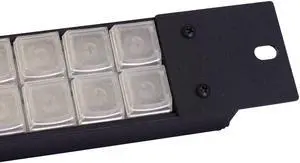 X-keys XKE-40 USB Programmable Keyboard (Rack Mounted)