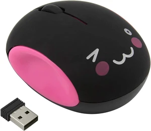 3C Light 2.4GHz Wireless Cute Small Silent Portable Mini Rechargeable Optical Mouse - 3 Buttons, Cordless for Laptop, Desktop, PC, Notebook (Red) 3C Light 2.4GHz Wireless Cute Small Silent Portable Mini Rechargeable Optical Mouse - 3 Buttons, Cordless for Laptop, Desktop, PC, Notebook (Red)