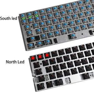 Black OEM Profile PBT Double Shot 104 Side-lit Shine Through Translucent Backlit keycaps for MX Mechanical Keyboard Filco (Black)(Only Keycap)