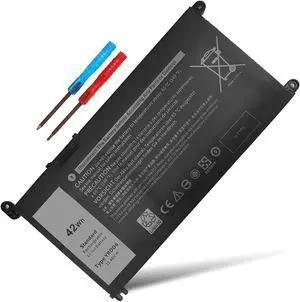 42WH YRDD6 Laptop Battery for Dell Inspiron 7586 5482 5485 5491 3310 2-in-1 3493 3582 3593 3793 5493 5593 5480 5590 5591 5594 5598 15 3583 3584 Vostro 3491 5581 5490 5590 P93G P75F 1VX1H VM732