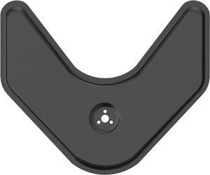 WALI Monitor Mount Free Standing Large V-Shape Base Accessory for WALI Monitor Mounting System (MFB), Black