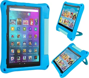 Fire HD 10 Tablet Case for Kids (2021/2023 Release 11th/13th Generation) Kindle 10 Plus Case Specially Strengthened Four-Corner Double-Layer Shock with Bracket(Blue) Fire HD 10 Tablet Case for Kids (2021/2023 Release 11th/13th Generation) Kindle 10 Plus Case Specially Strengthened Four-Corner Double-Layer Shock with Bracket(Blue)