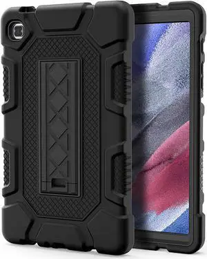 Case for  Galaxy Tab A7 Lite 8.7 Inch 2021 (SM-T220/T225) Slim Heavy Duty Shockproof Rugged High Impact Protective Case Black