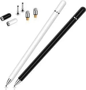 Stylus Pens for Touchscreen 2 Pack High Sensitivity & Precision Magnetic Disc Stylus Pen for iPad//iPhone//Android All Capacitive Touch Screen