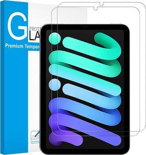 [2 Pack Tempered Glass Screen Protector Fit for iPad Mini 6th Generation 2021, Easy Installation/Bubble Free/Scratch Resistant/Case Friendly/Apple Pencil Compatible for iPad mini 6 8.3 inch