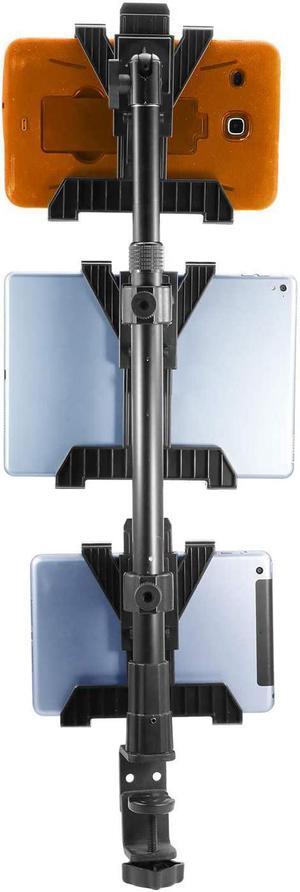 Tablet Tower- Point of Purchase/POS Clamp Mount - with 3 TabDock Holders Perfect for Multiple delivery Applications (DoorDash Uber eats Postmates etc.) Fits 7 to 10 inch Tablets