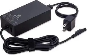 Surface Book 3 & Pro 127W 15V 8A AC Power Adapter - Compatible with Surface Pro X 7 6 5 4 3, Book 3 2 1, Laptop Studio 4 3 2 1, Go with 6ft Power Cord