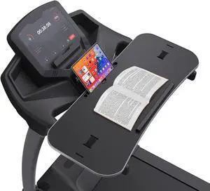 Miden Treadmill Desk Attachment, Universal Laptop Desk, Ergonomic Platform for Notebooks, Tablets, Workstation for Treadmill Handlebars up to 36 inches